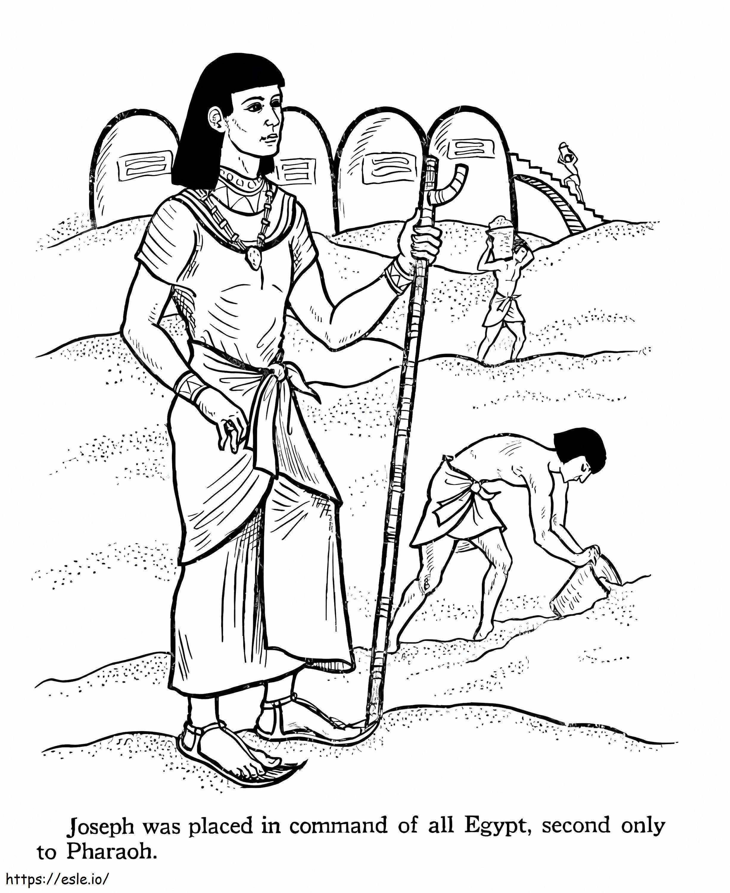 Józef z Egiptu kolorowanka