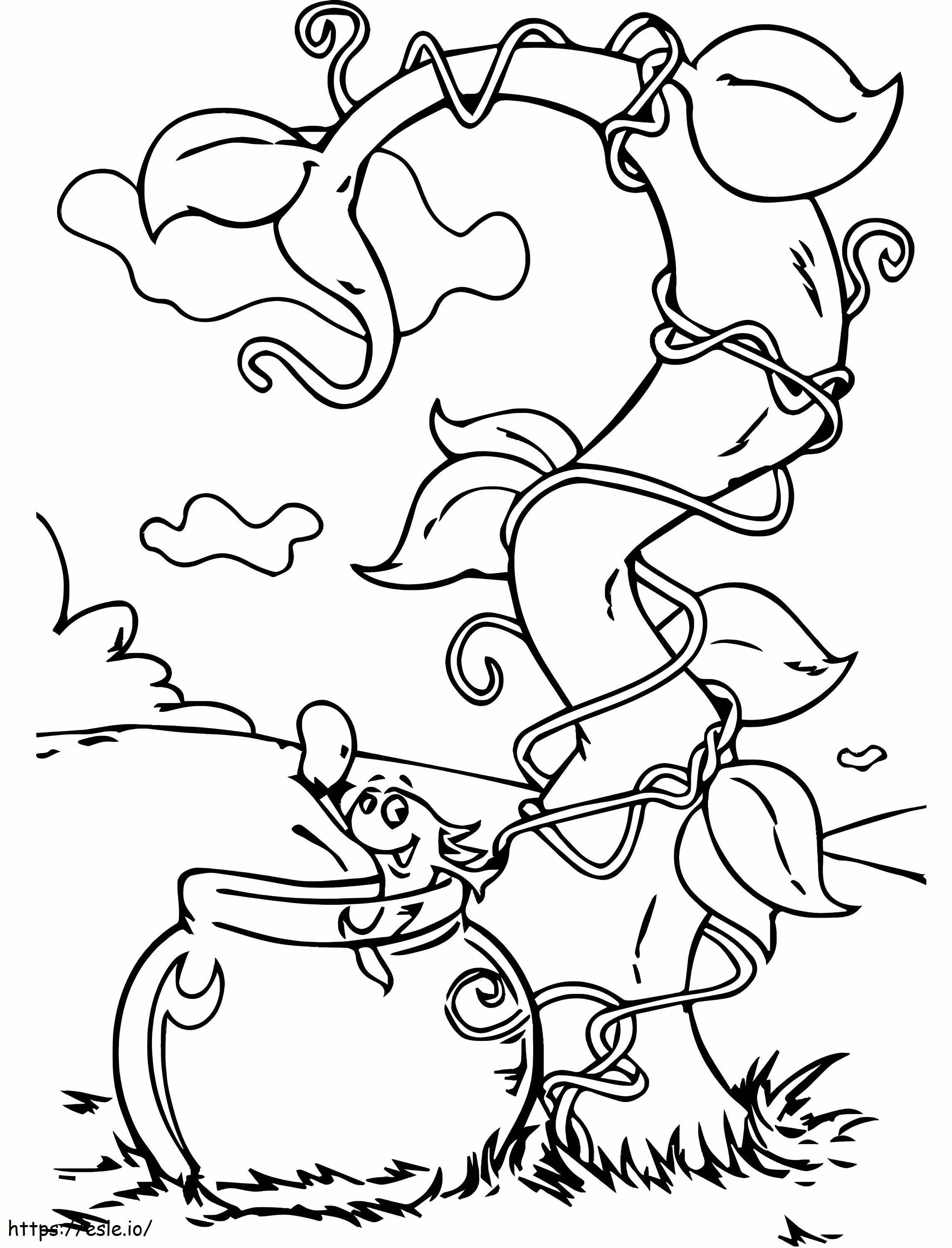 The Fish A4 coloring page