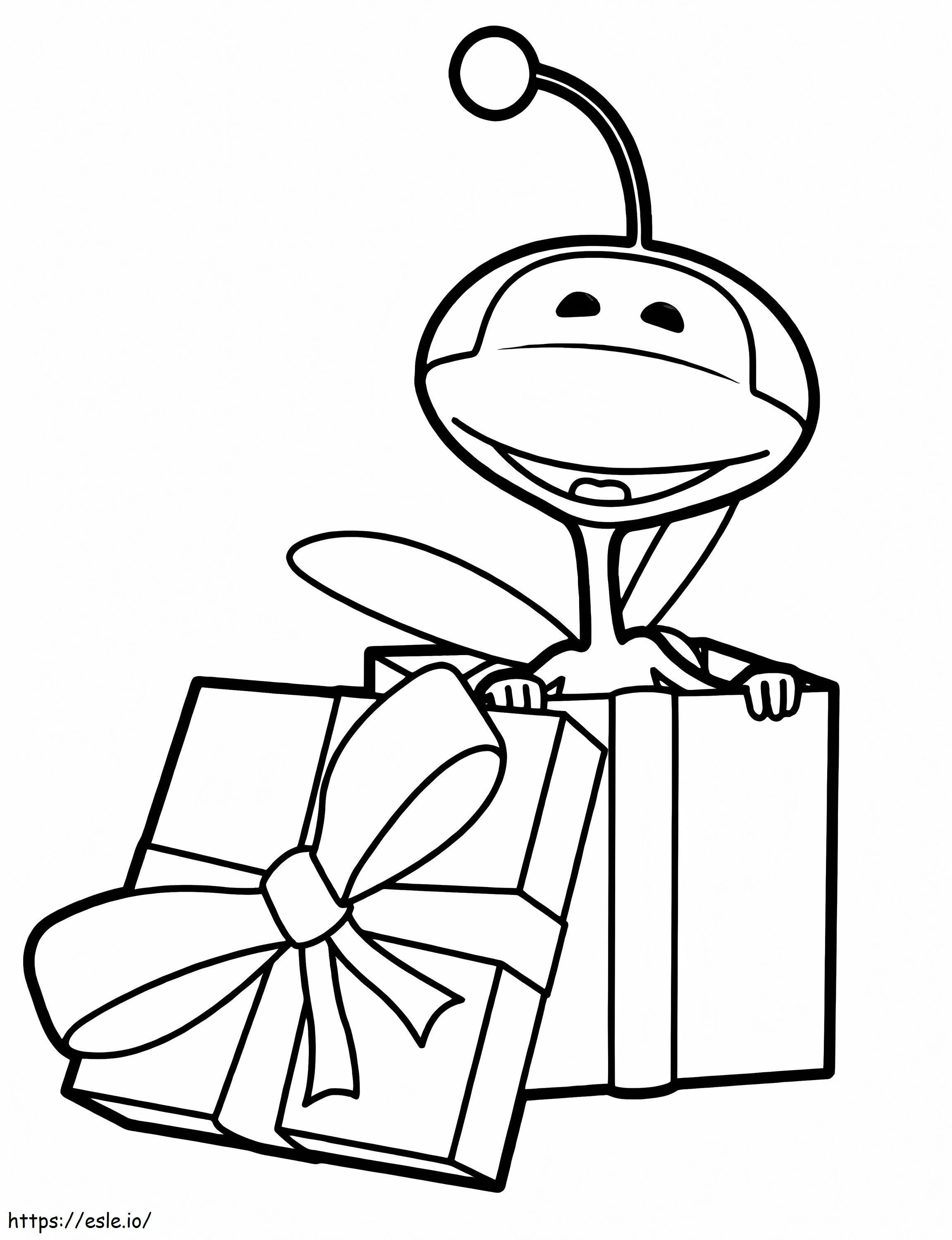 Uki In A Box coloring page