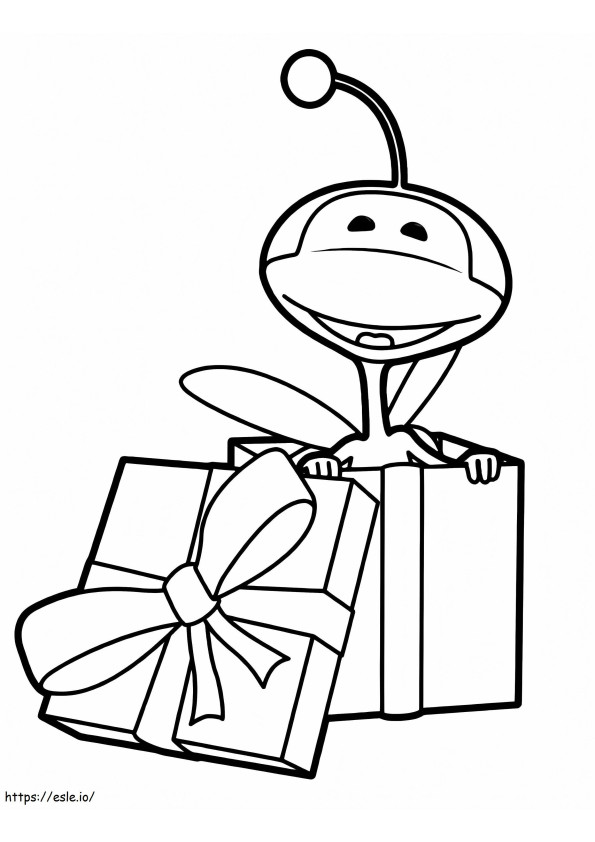 Uki In A Box coloring page