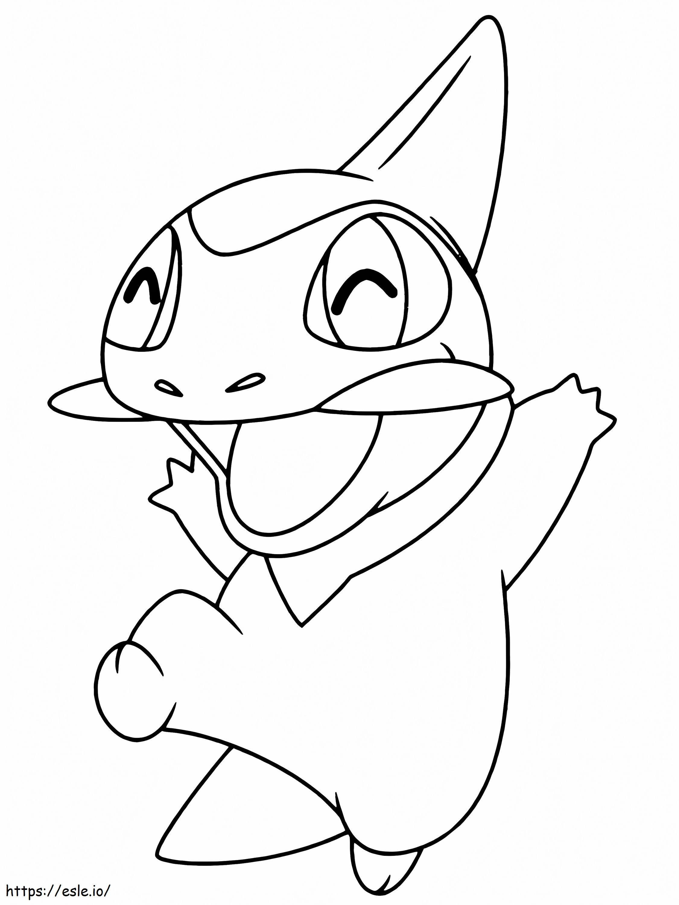 Coloriage Pokémon Axew à imprimer dessin