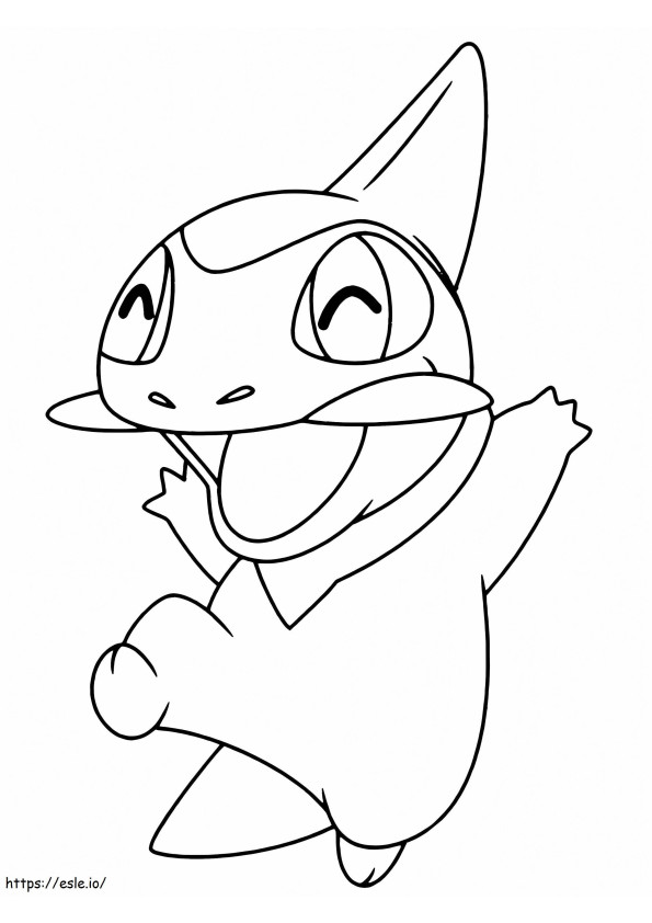 Coloriage Pokémon Axew à imprimer dessin