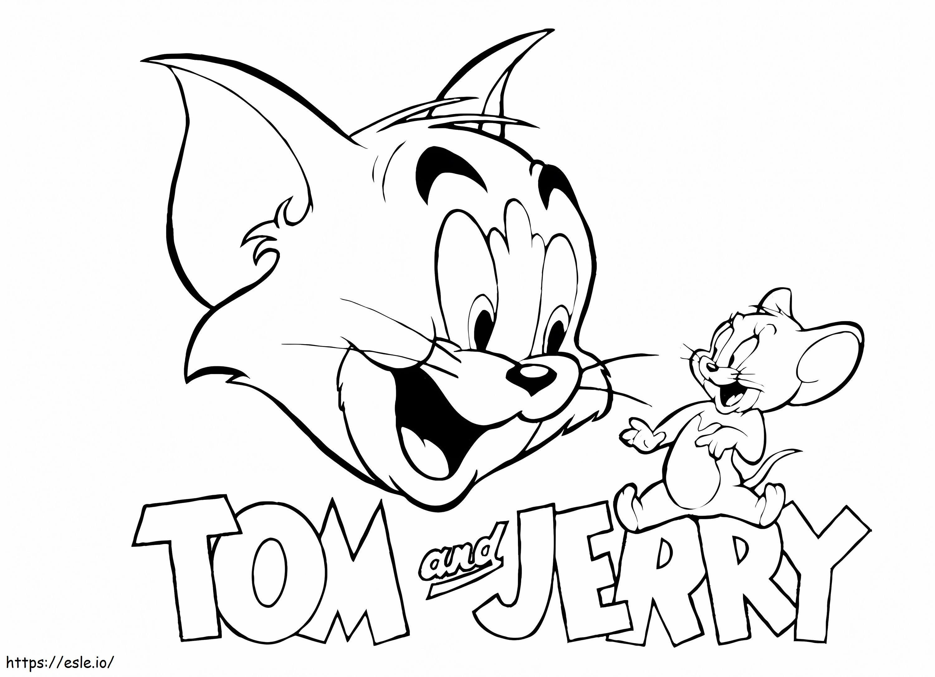  Tom en Jerry Mooie Tom en Jerry duim omhoog Tom en Jerry van Tom en Jerry kleurplaat kleurplaat