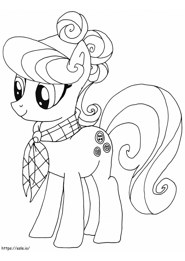 Suri Polomare My Little Pony coloring page