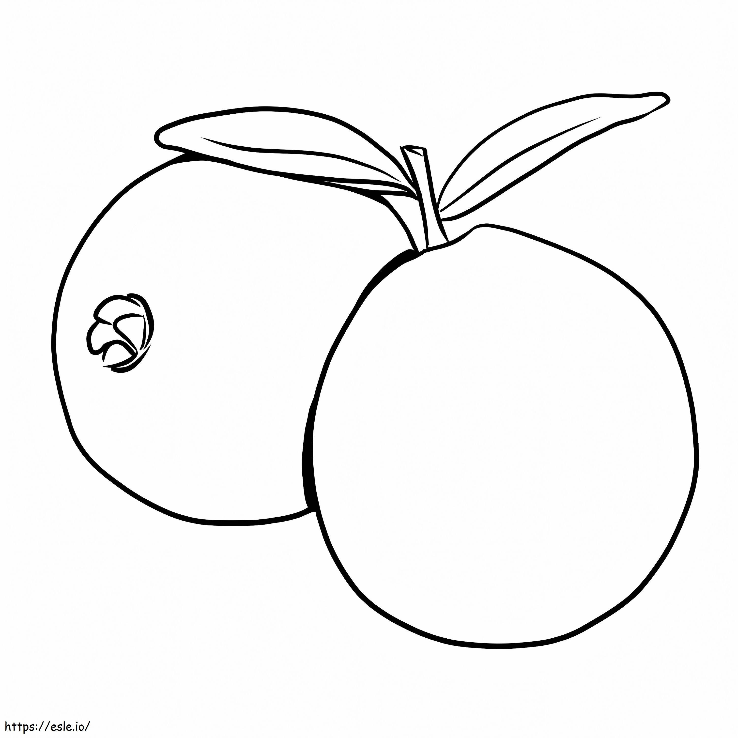 Good Guava coloring page