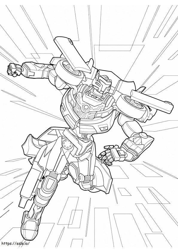 Tobots 1 coloring page