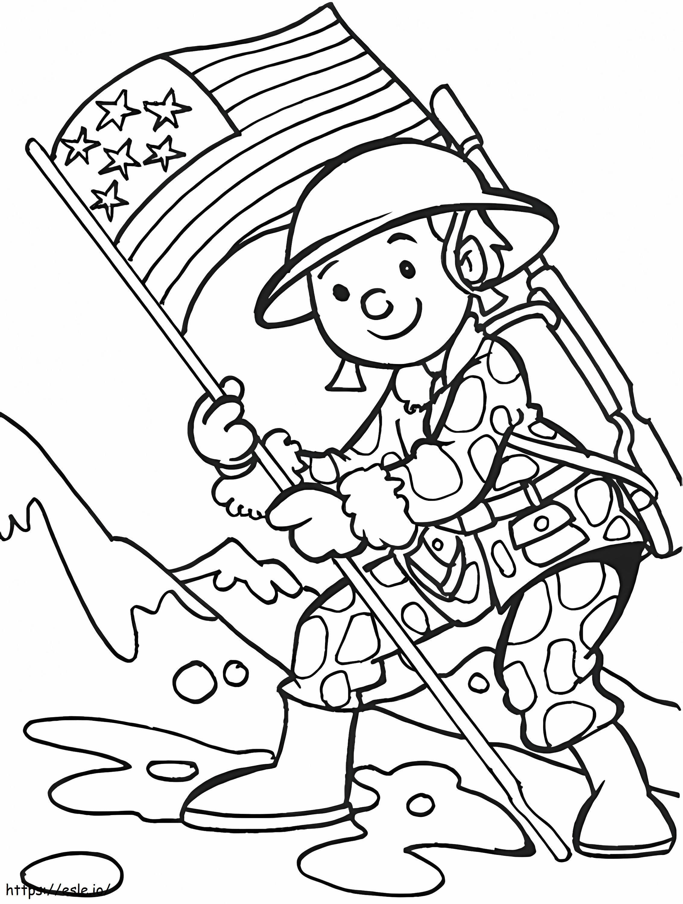 Veterans Day 4 coloring page