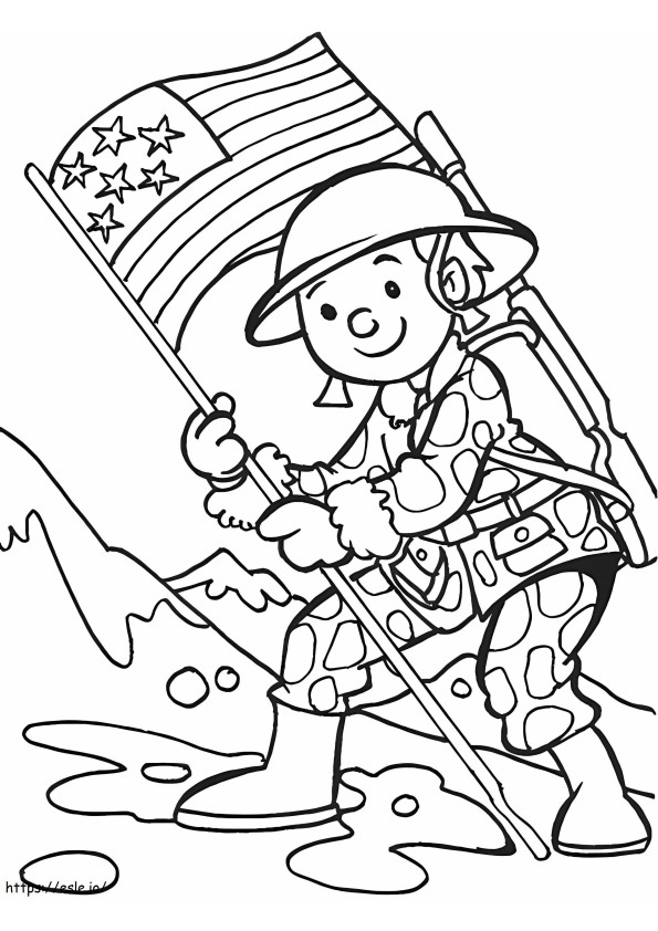 Veterans Day 4 coloring page