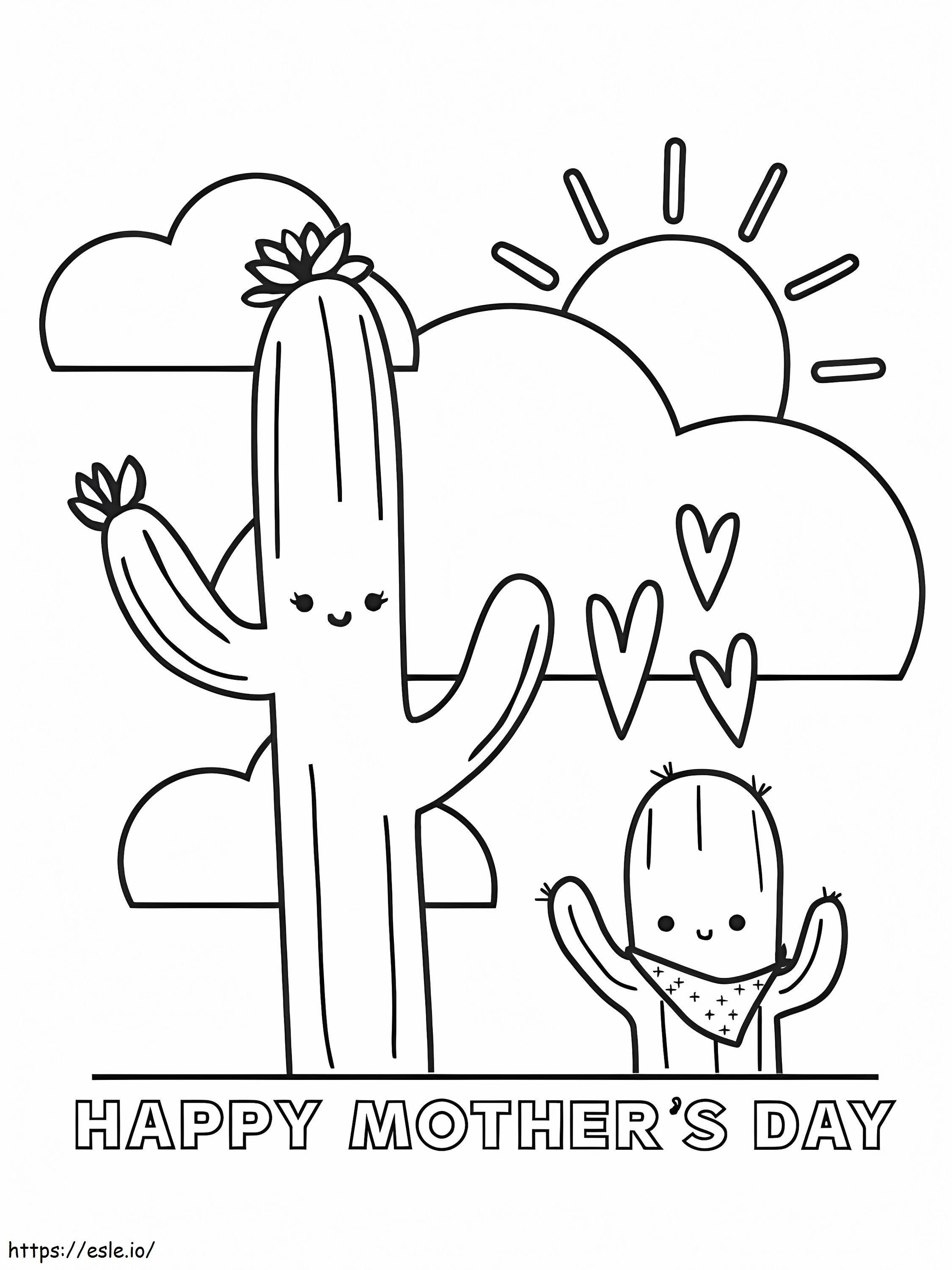 Happy Mothers Day 17 coloring page