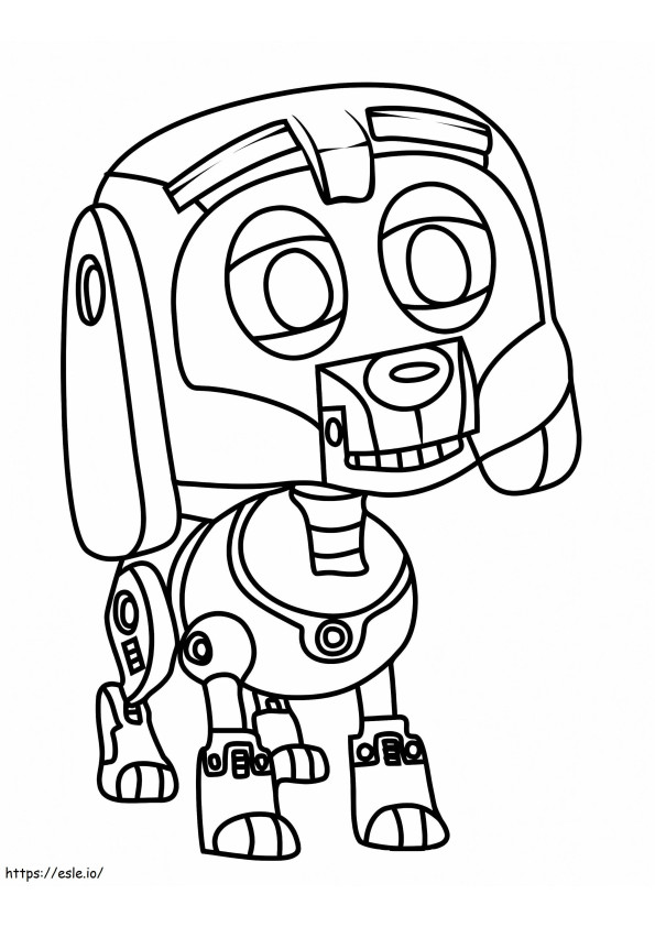 Toyoshiko From Pound Puppies coloring page