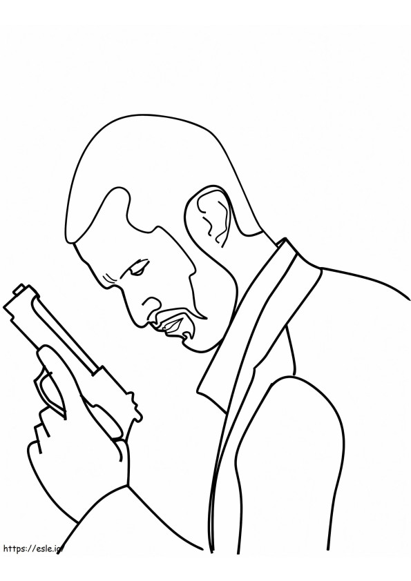 Police Detective Coloring Page coloring page