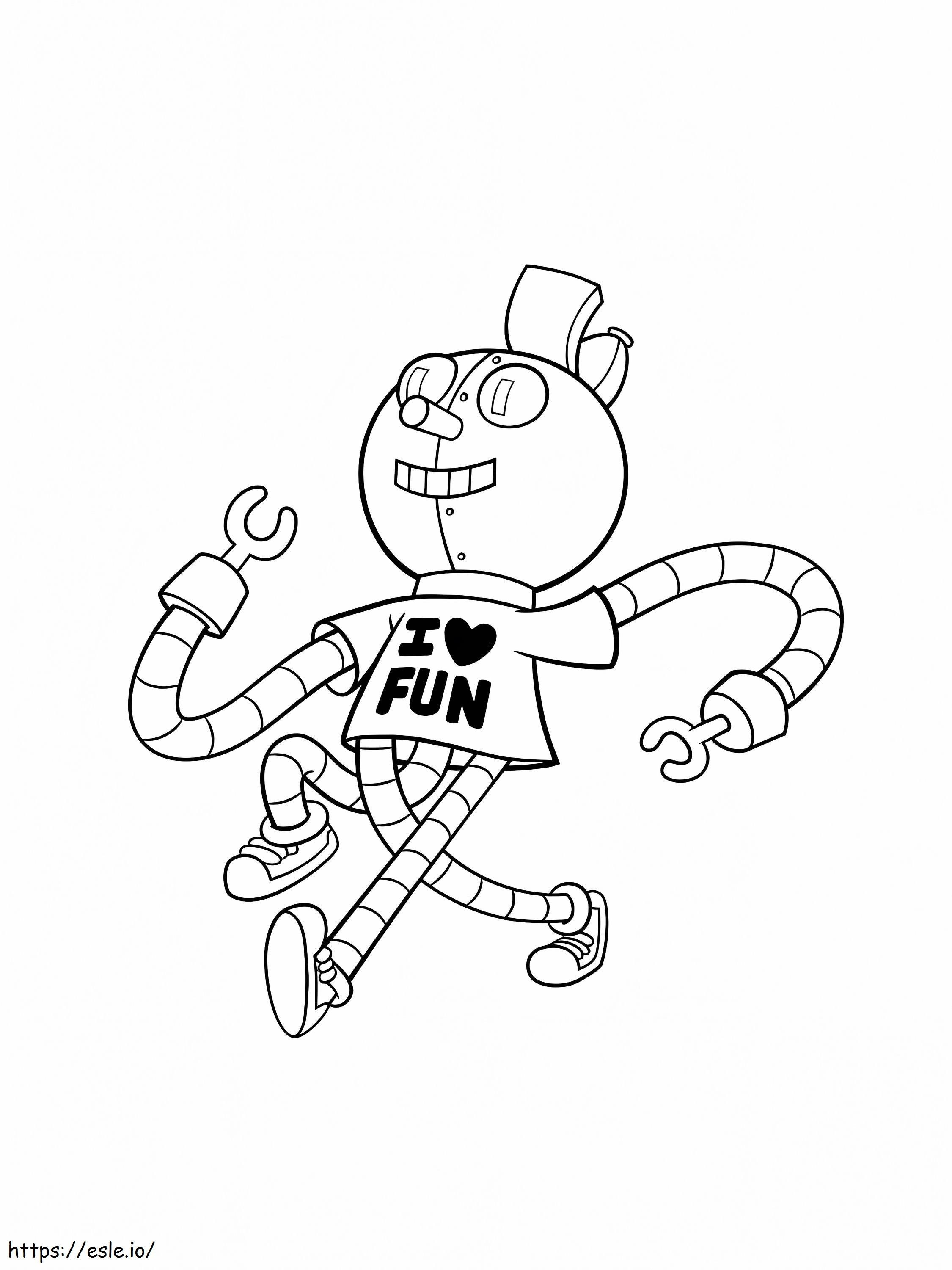 Tiny Miracle From Uncle Grandpa coloring page