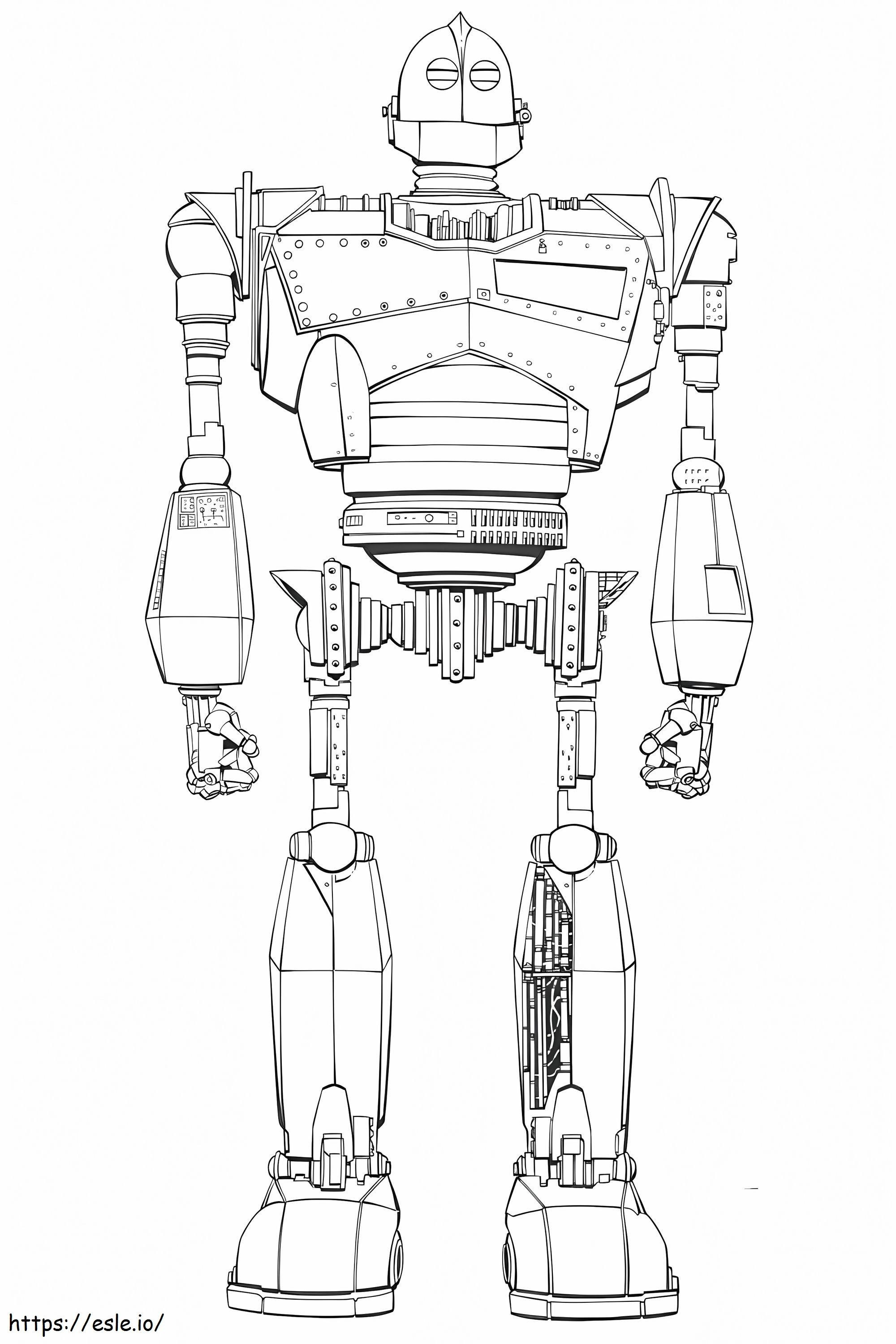 Iron Giant 5 coloring page