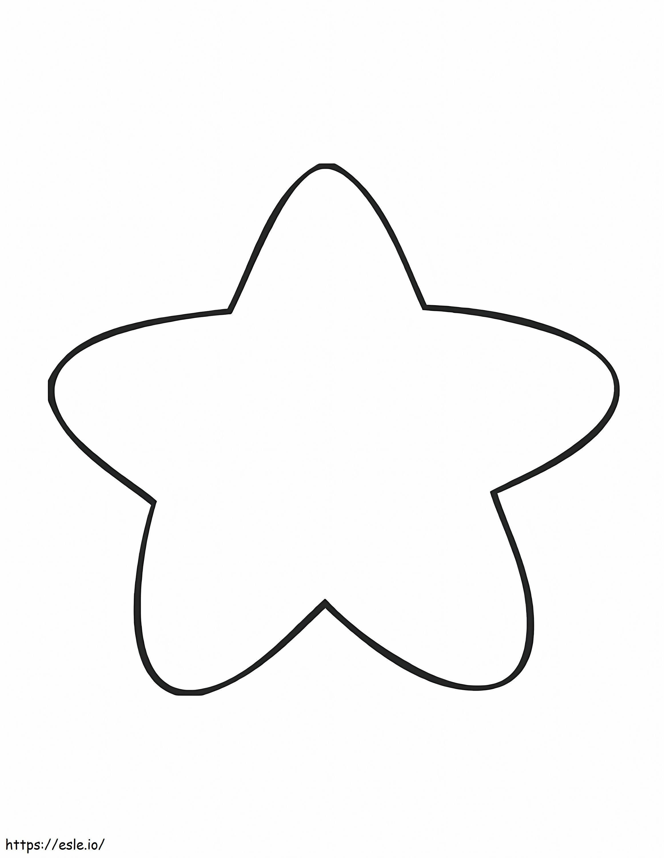 Amazing Star coloring page