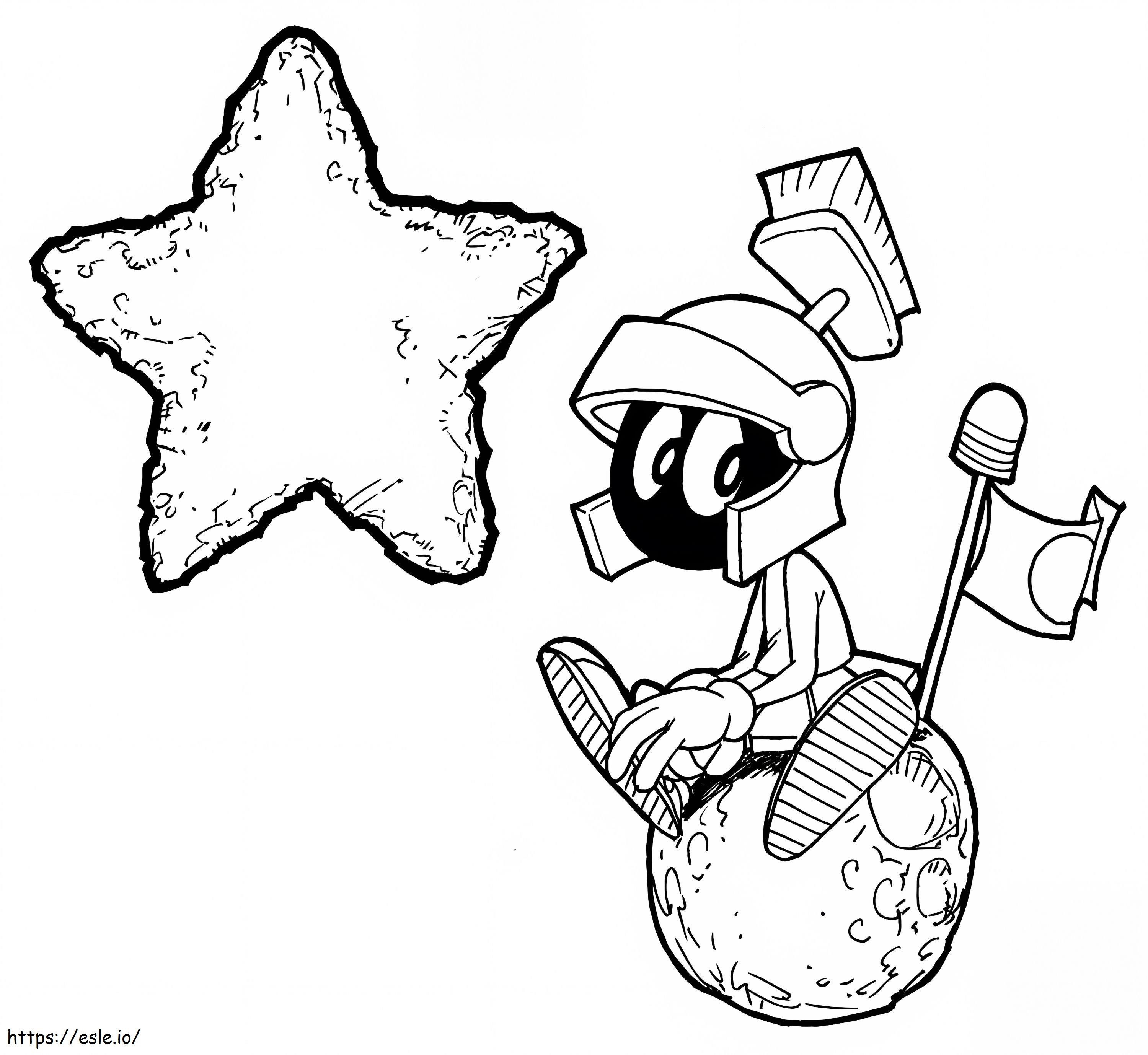 Marvin The Martian 13 coloring page