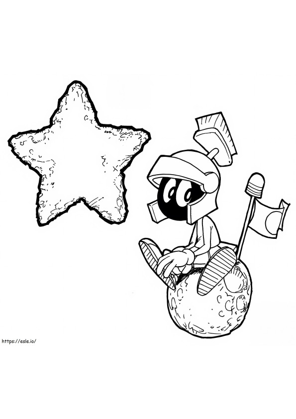 Marvin The Martian 13 coloring page
