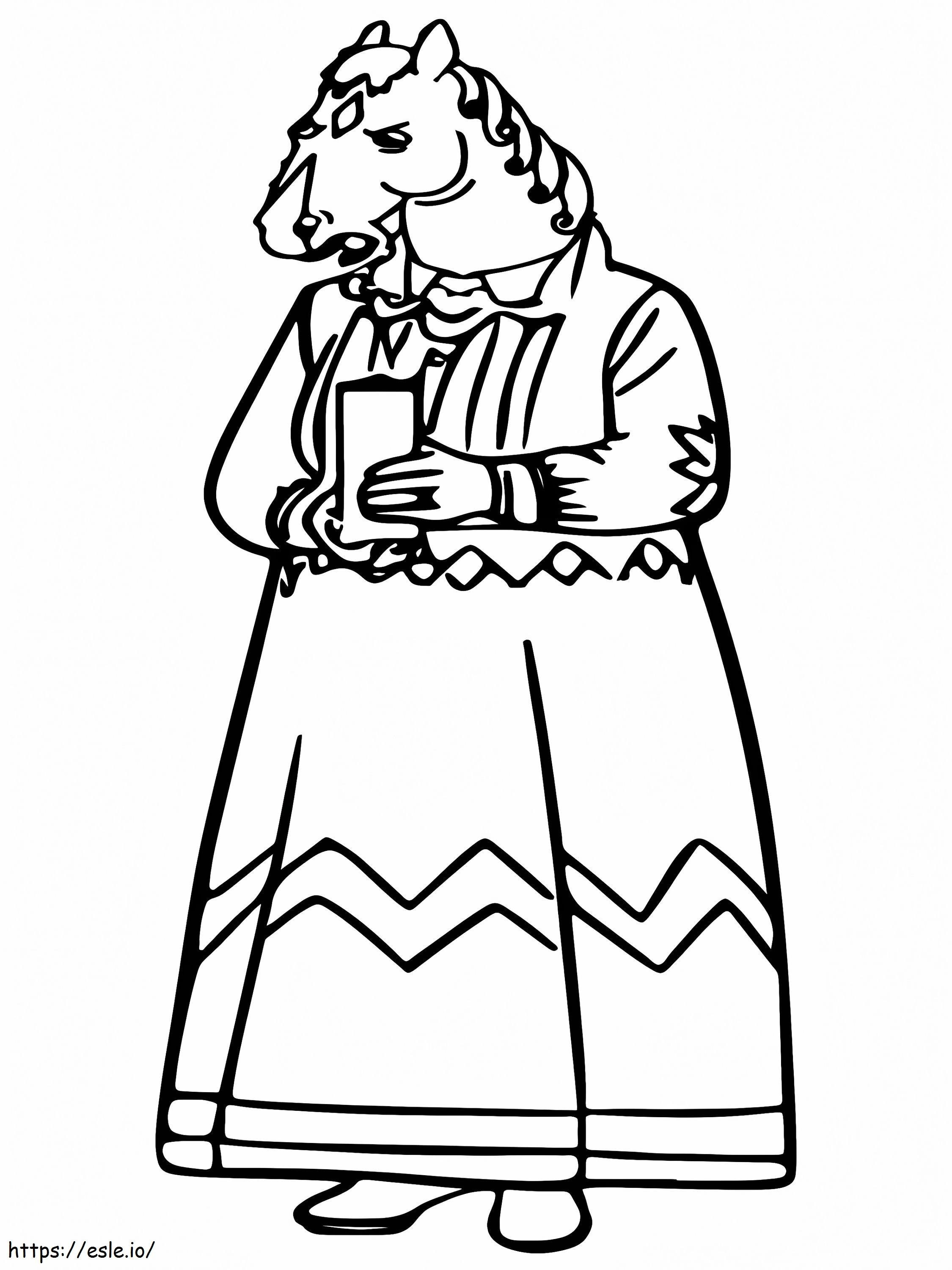 Nice Beatrice Horseman coloring page