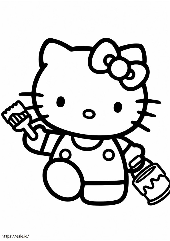 Hello Kitty Painter