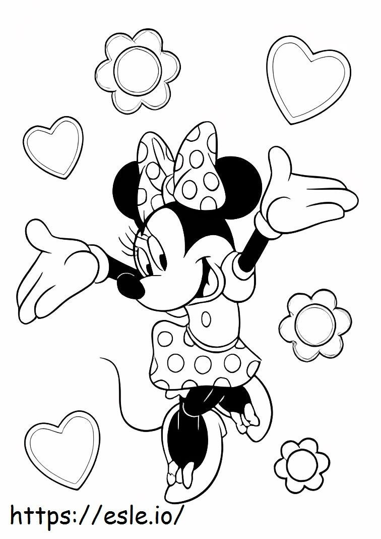 Penyihir Minnie Mouse Gambar Mewarnai