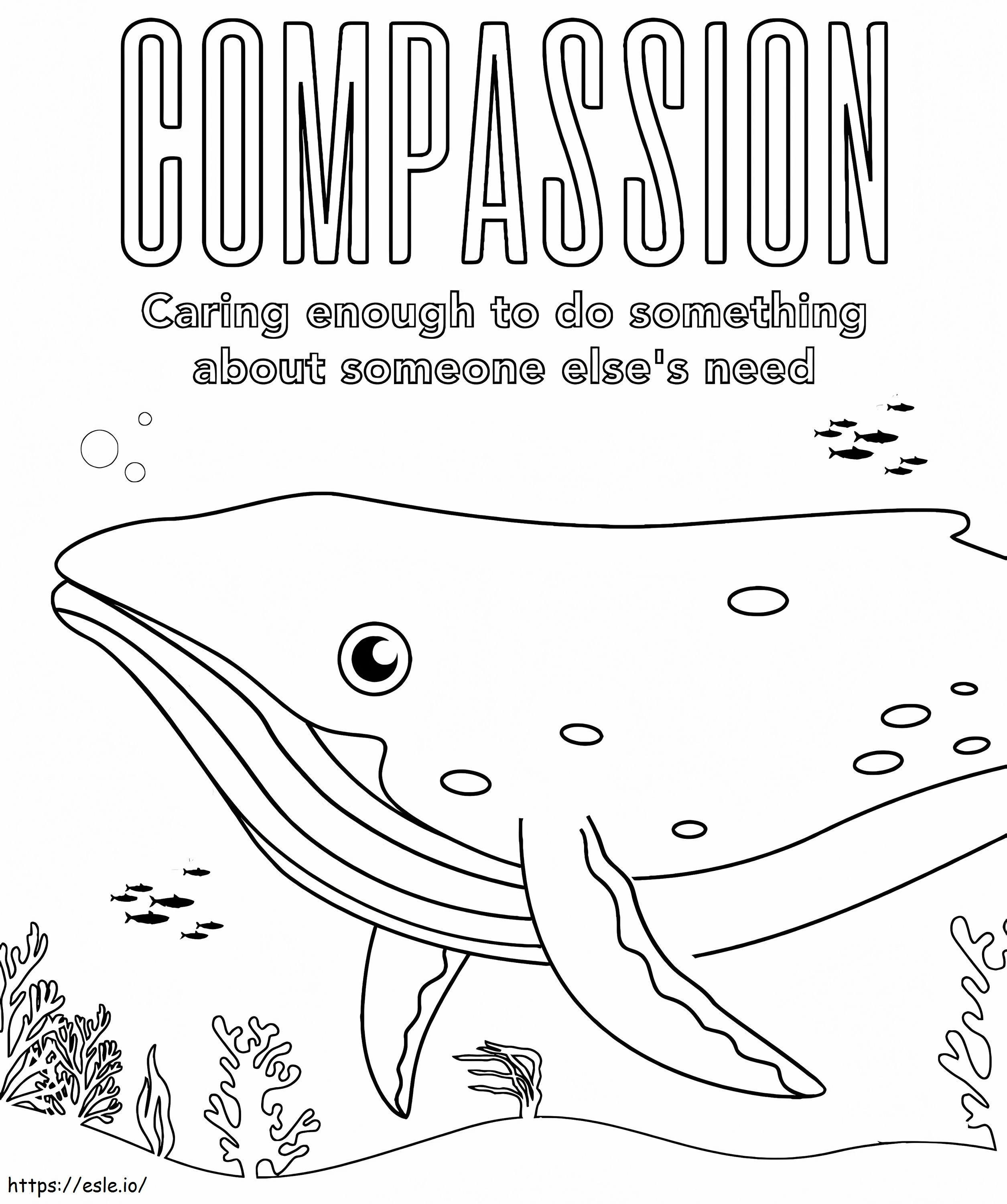 Compassion Printable de colorat