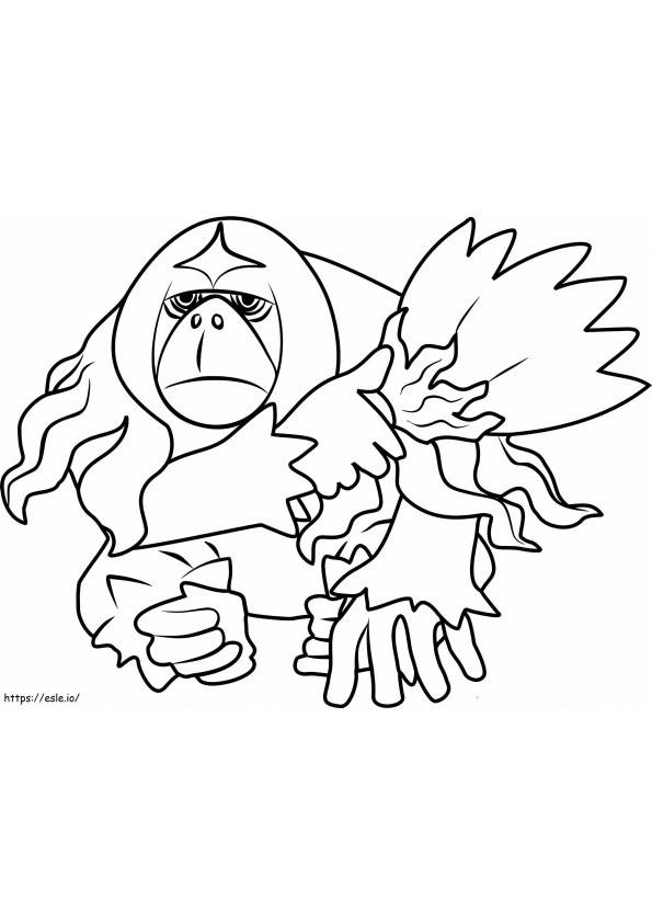 Oranguru Pokemon Sun And Moon Copy