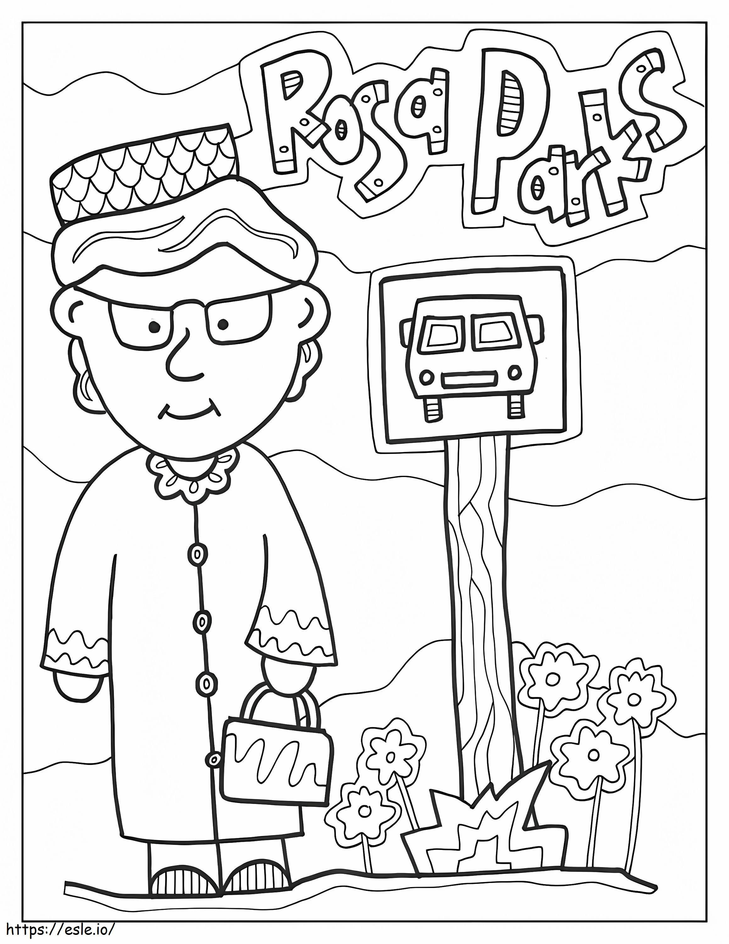 Black History Month 5 coloring page