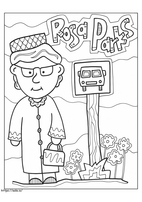 Black History Month 5 coloring page