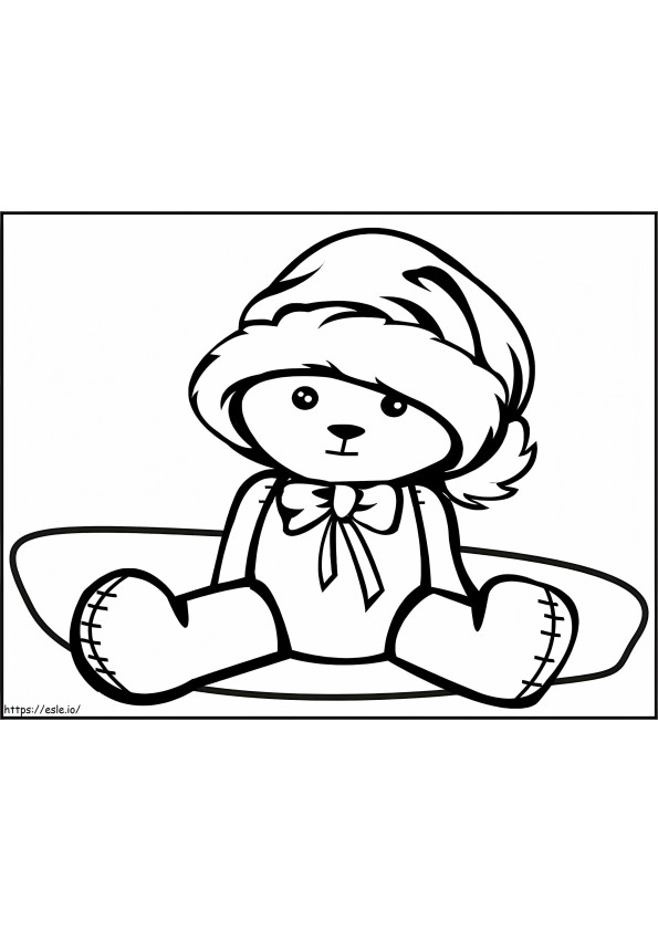 Teddy Bear coloring page