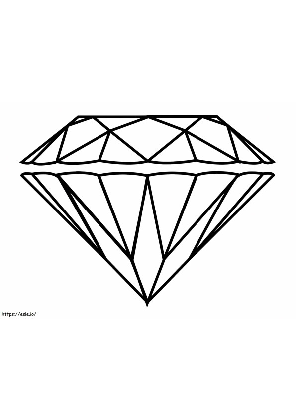 Kostenloser Diamant ausmalbilder