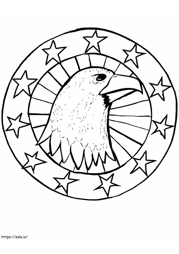 Eagle 2 Coloring Page coloring page