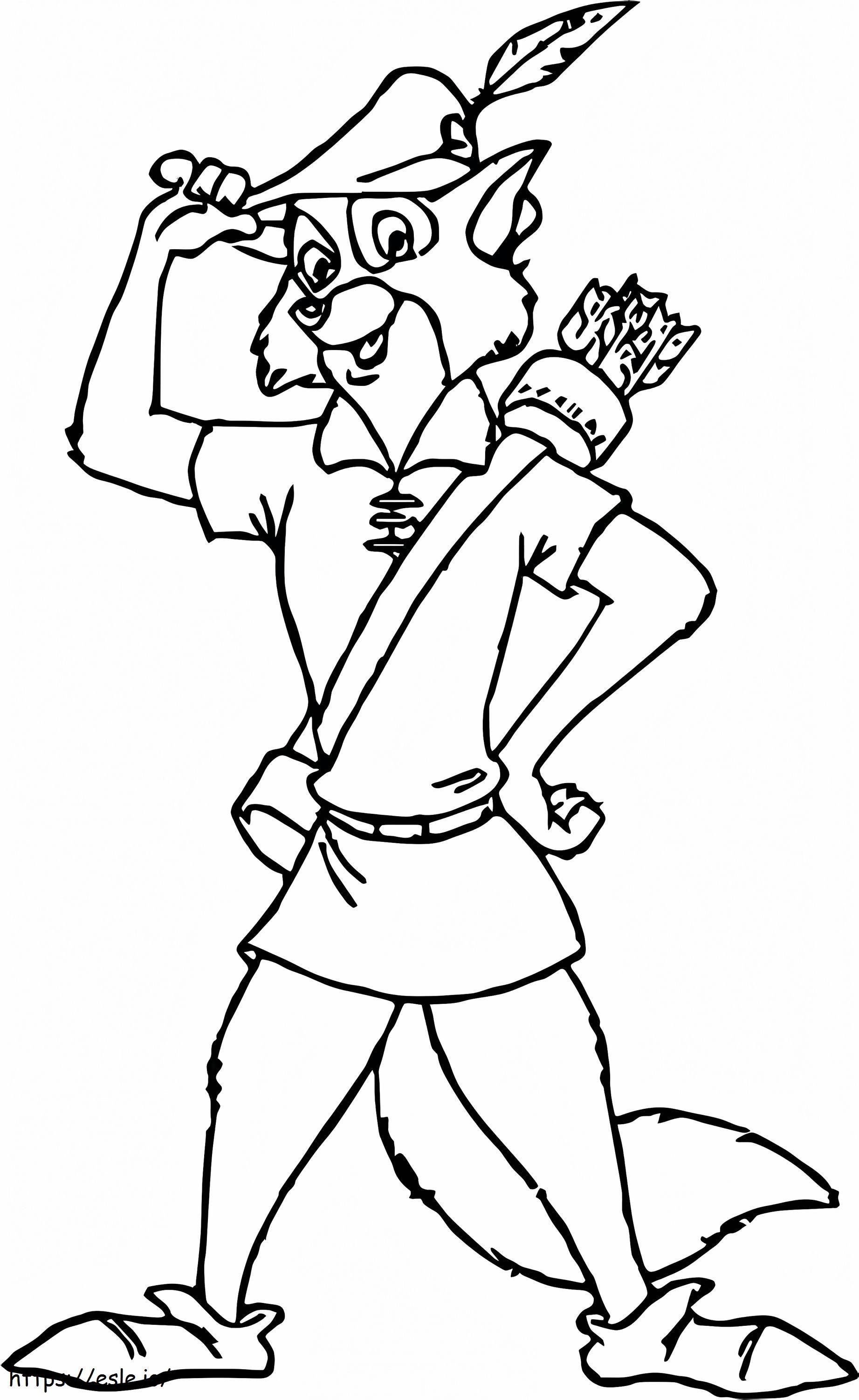 Robin Hood 8 629X1024 coloring page