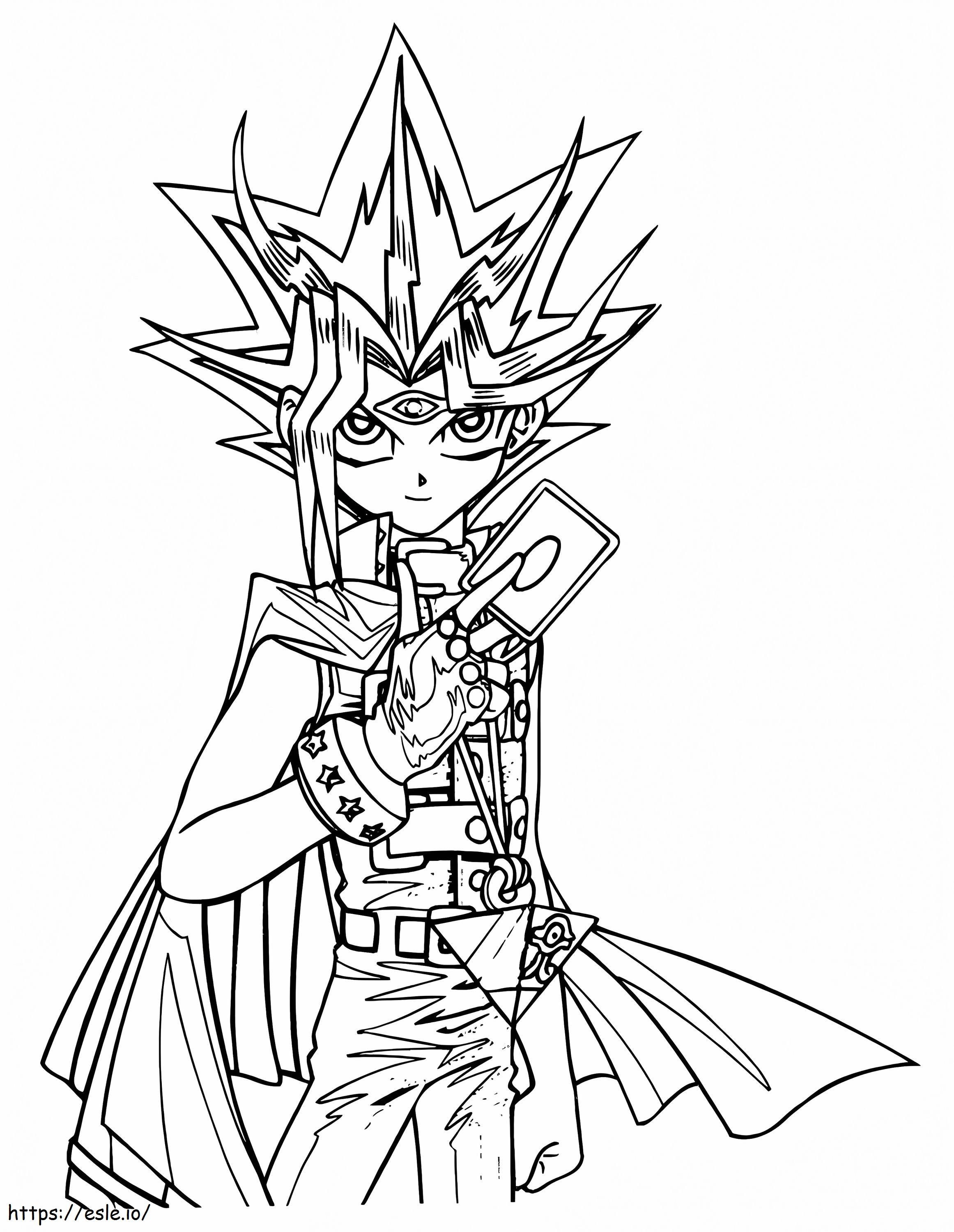 Yugi Muto 3 793X1024 da colorare