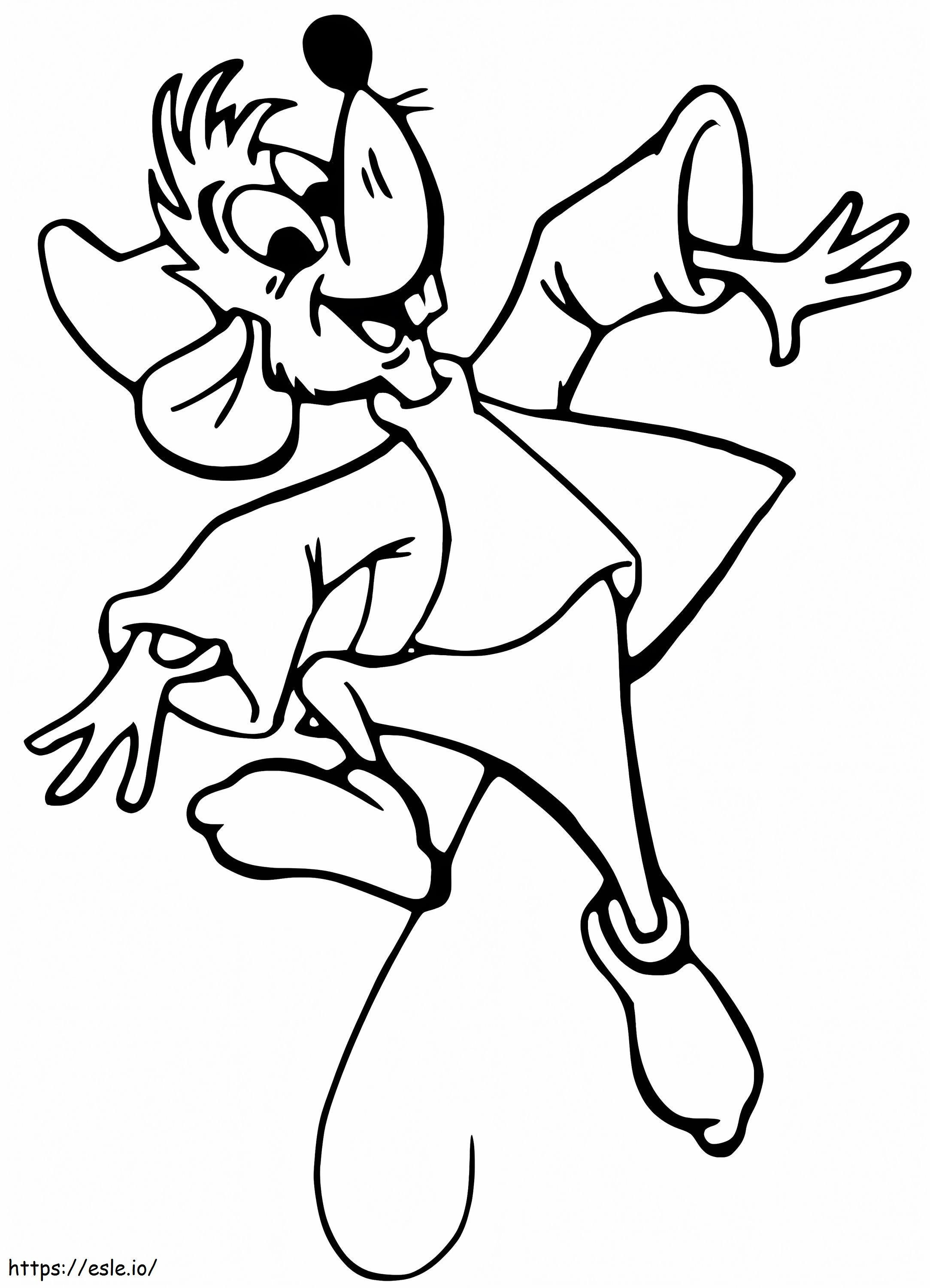 Jaq From Cinderella coloring page