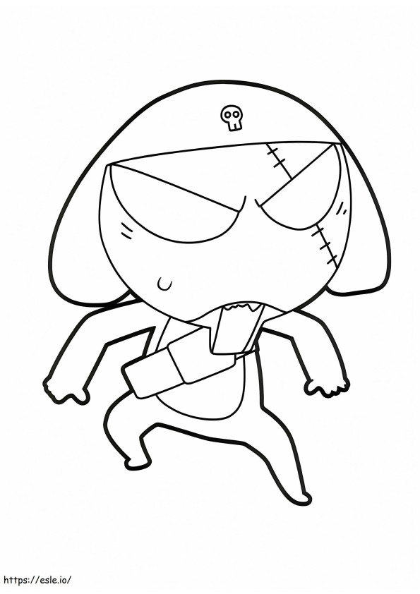 Corporal Giroro coloring page