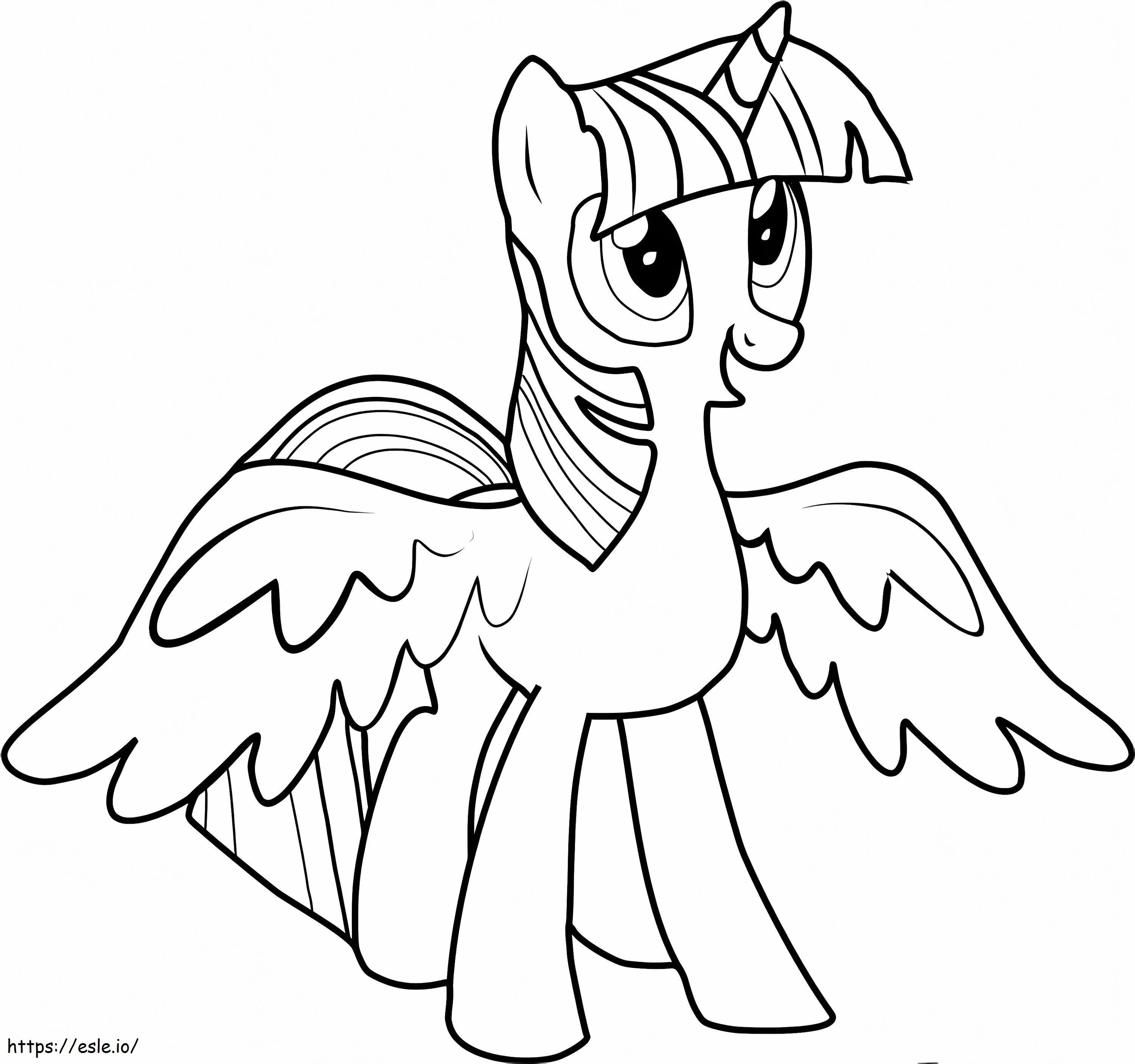 Free Twilight Sparkle To Print coloring page