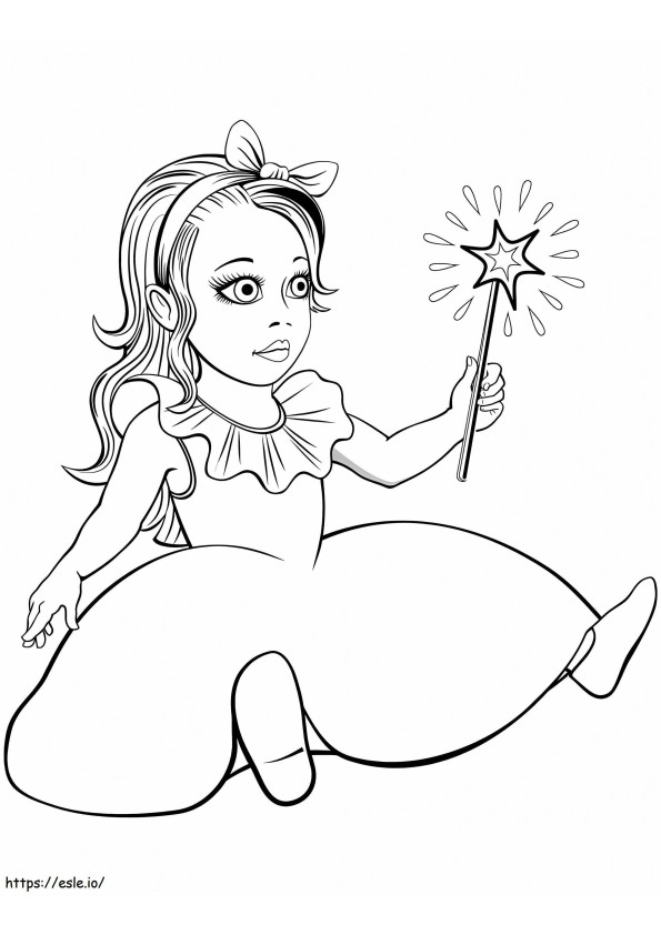 Magic Doll coloring page