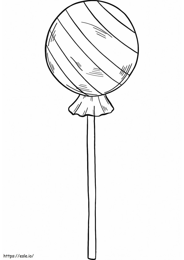 Lollipop For Kid coloring page