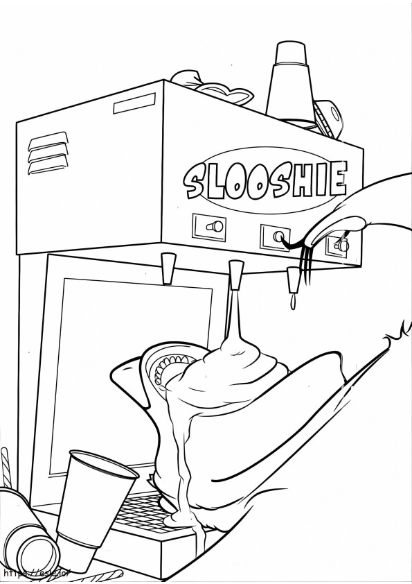Boog Eating Ice Cream coloring page