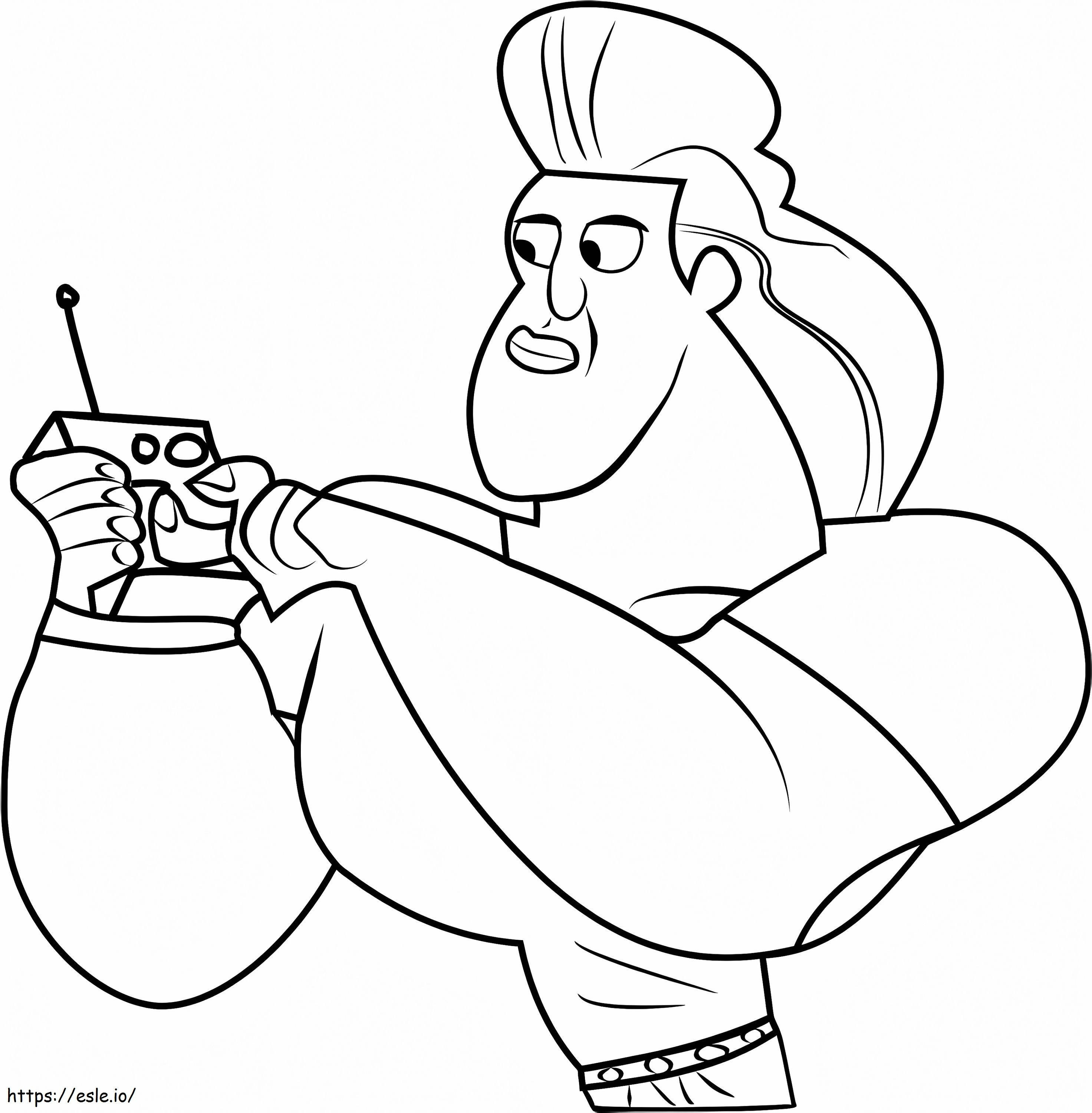 Dabio From Wild Kratts coloring page