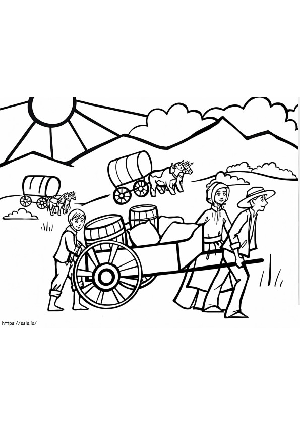 Pioneer Day 2 coloring page