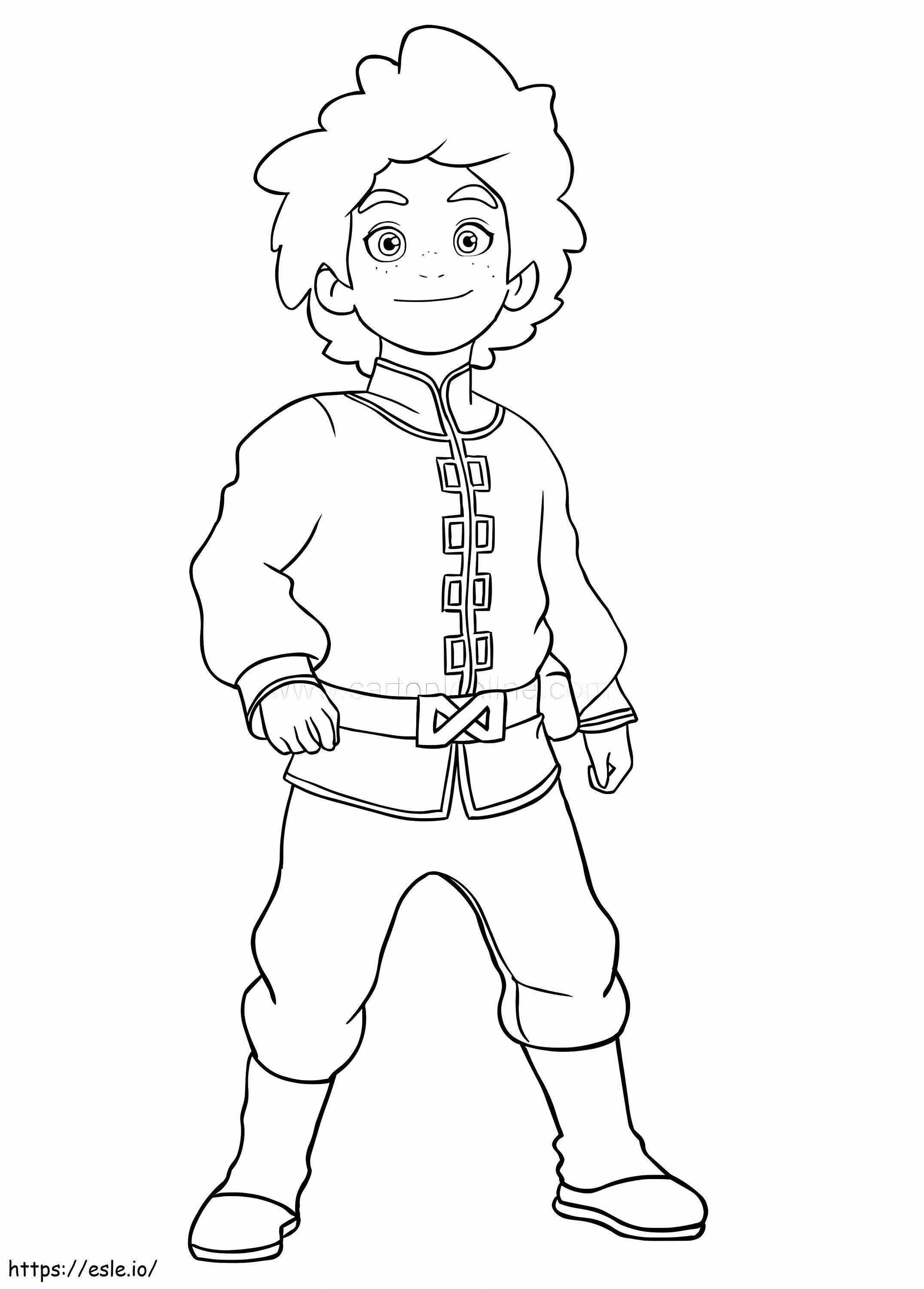 The Dragon Prince 03 coloring page