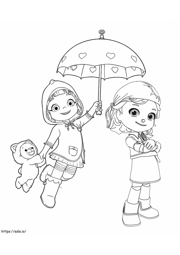 Ruby And Gina coloring page