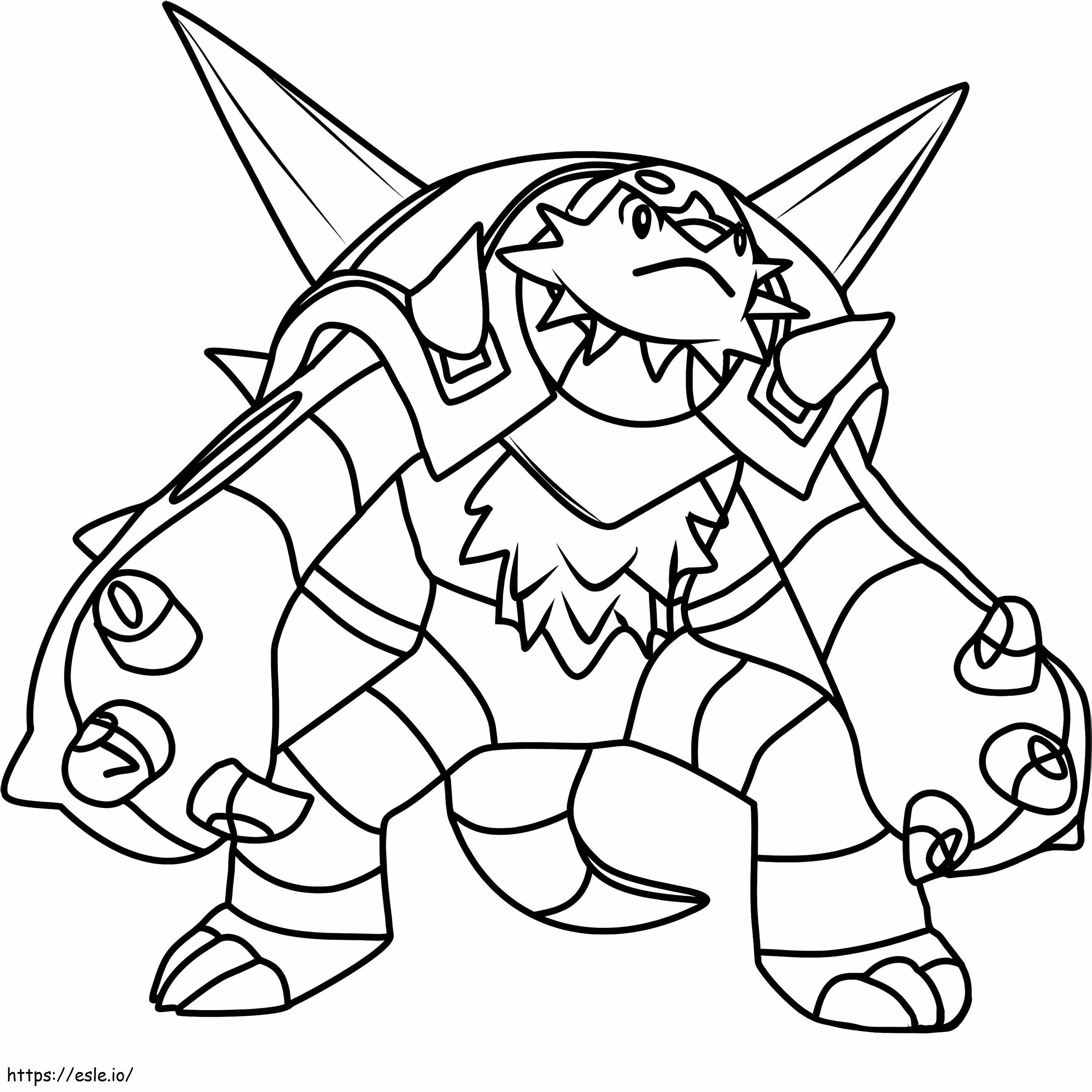 coloring pages of chesnaught pokemon