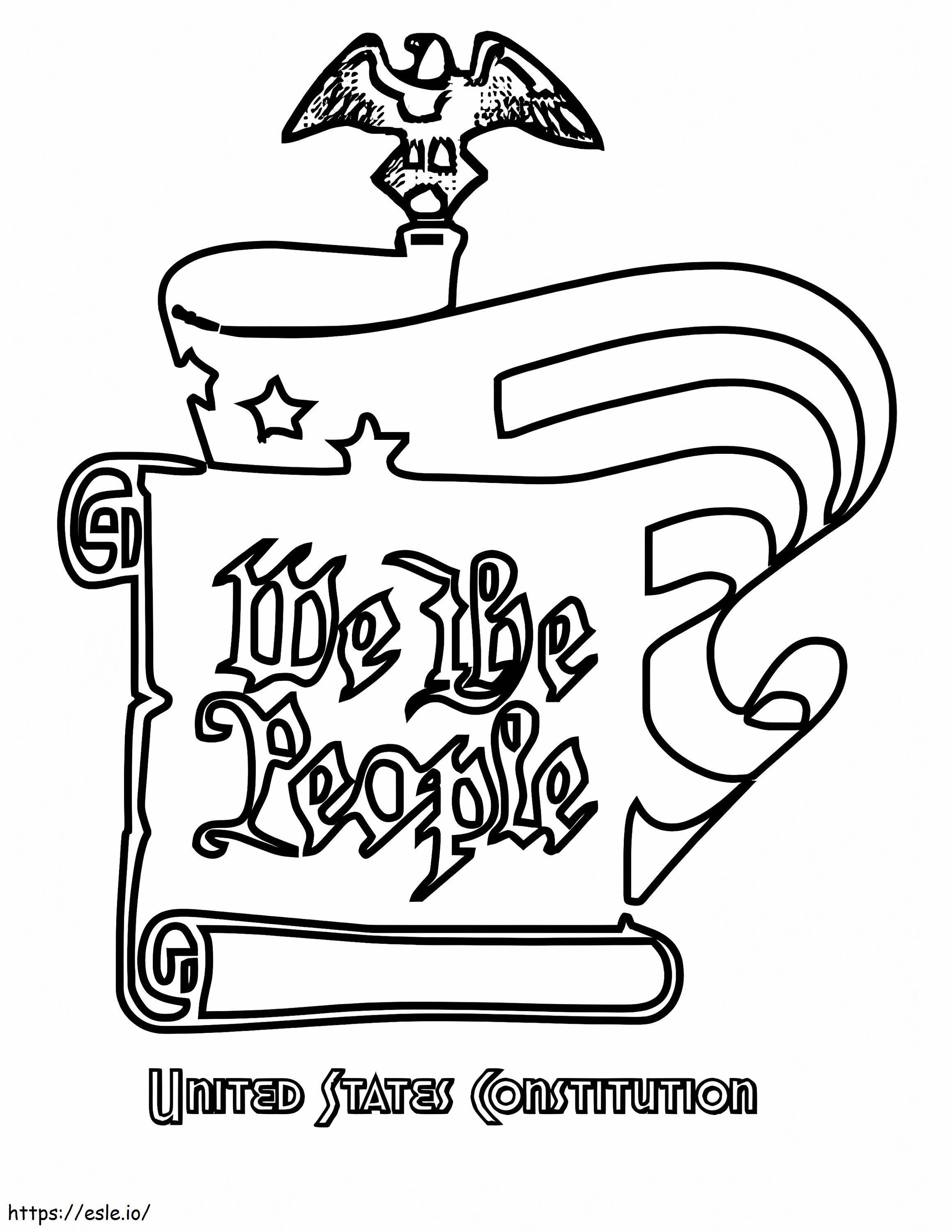 Constitution Day 5 coloring page