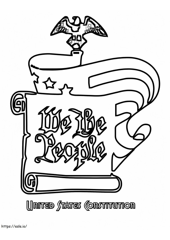 Constitution Day 5 coloring page