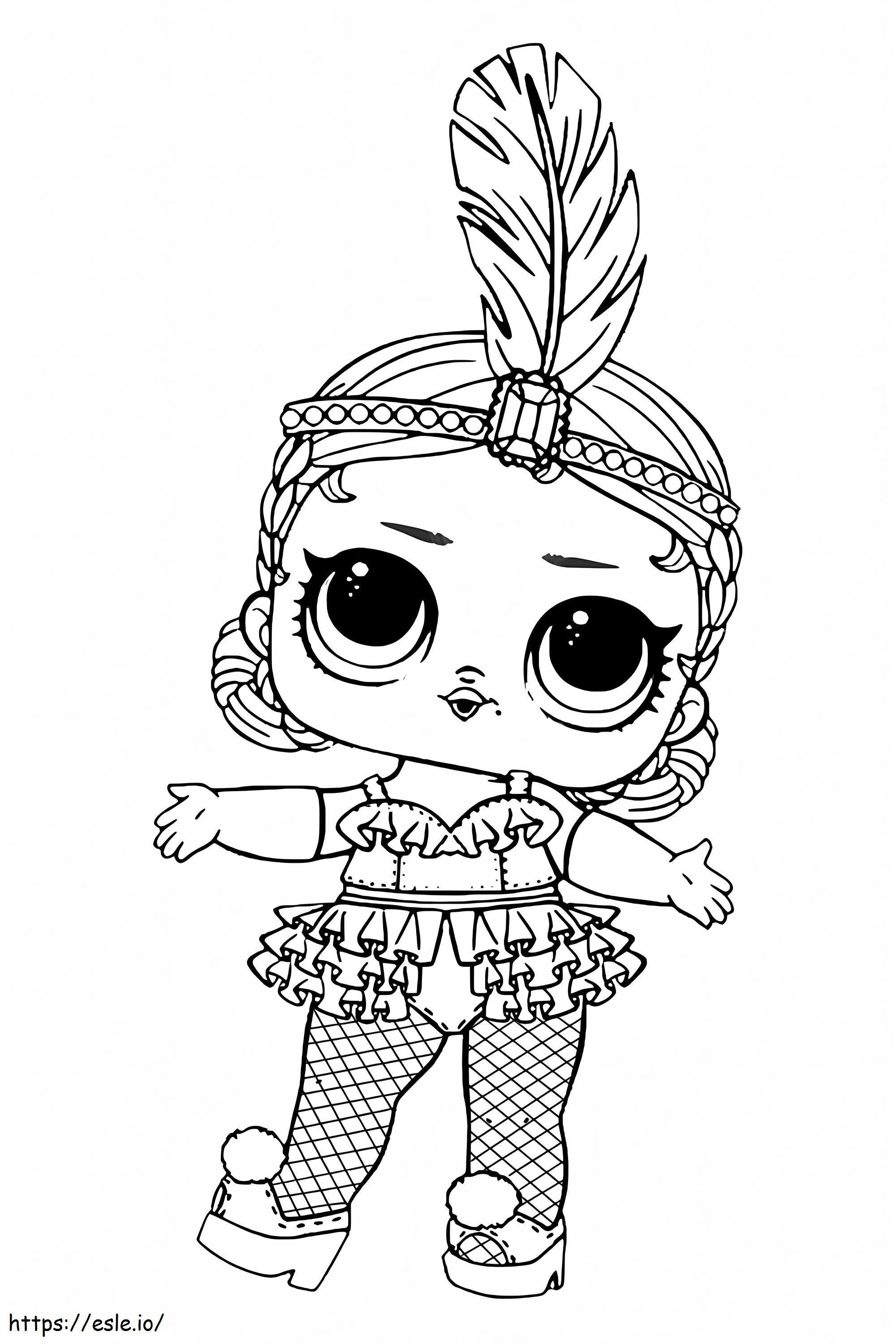 Doll Lol 26 coloring page