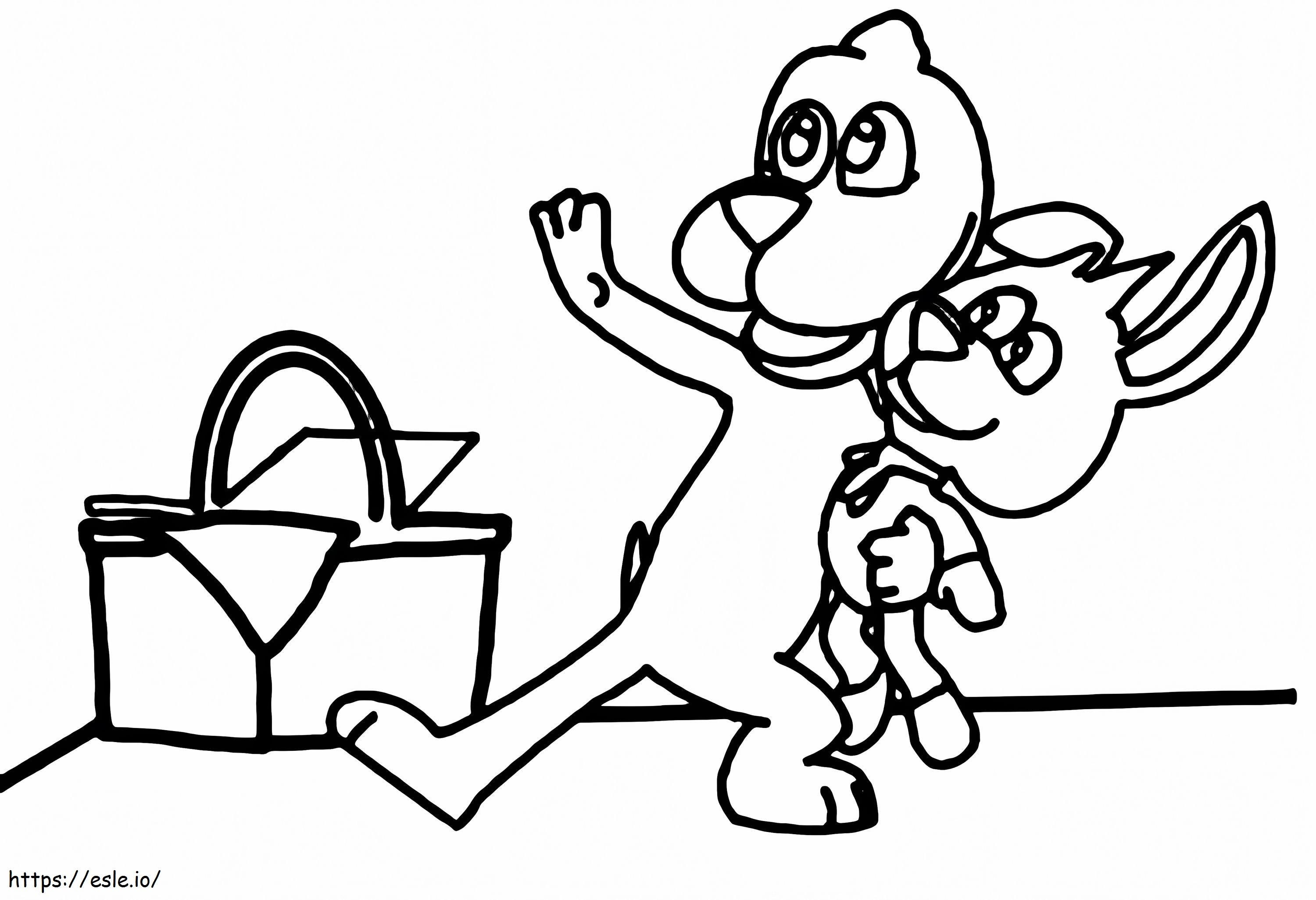 Go Dog Go 1 coloring page