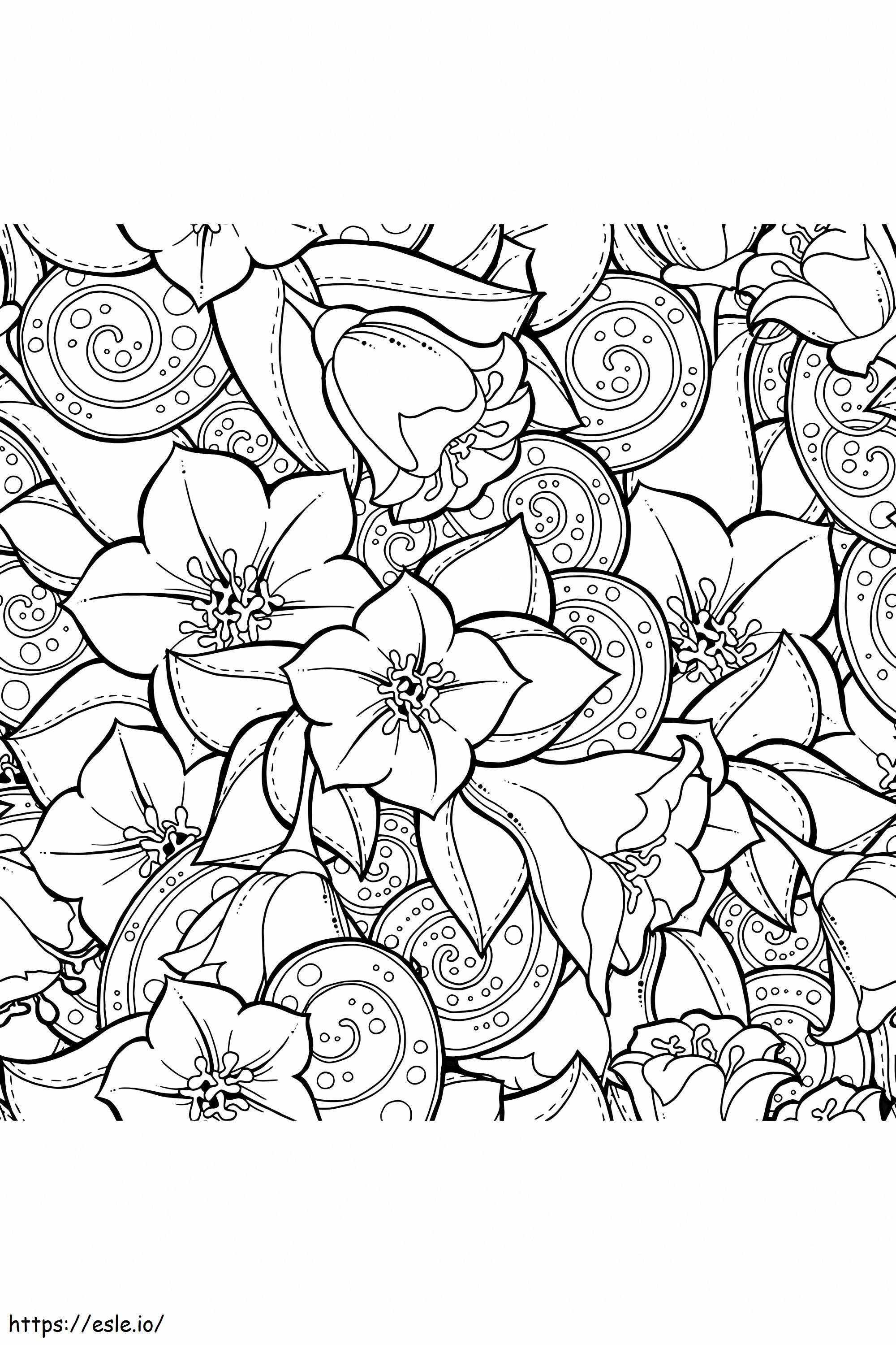 Amazing Stress Relief coloring page