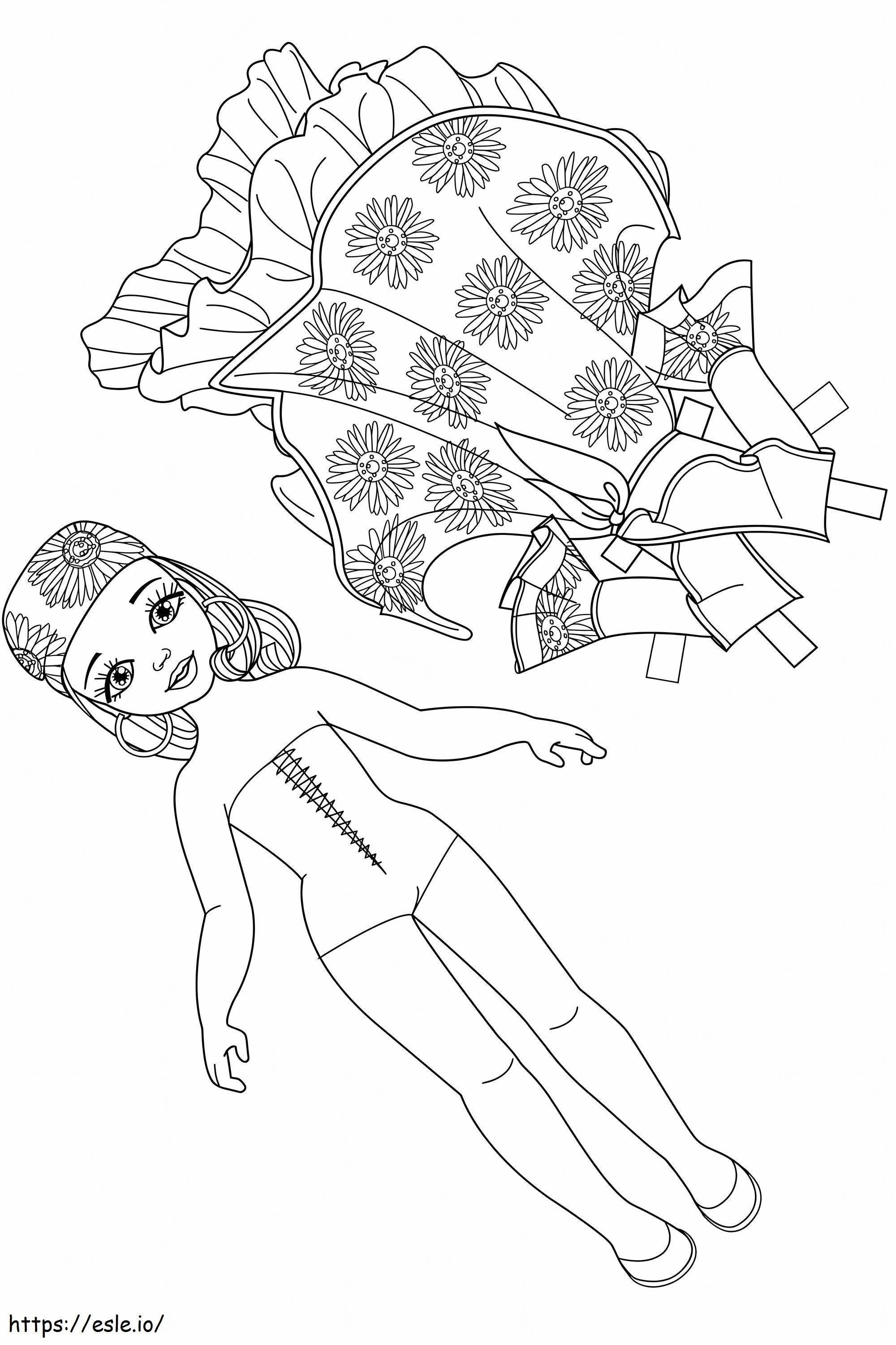 Paper Dolls 35 coloring page