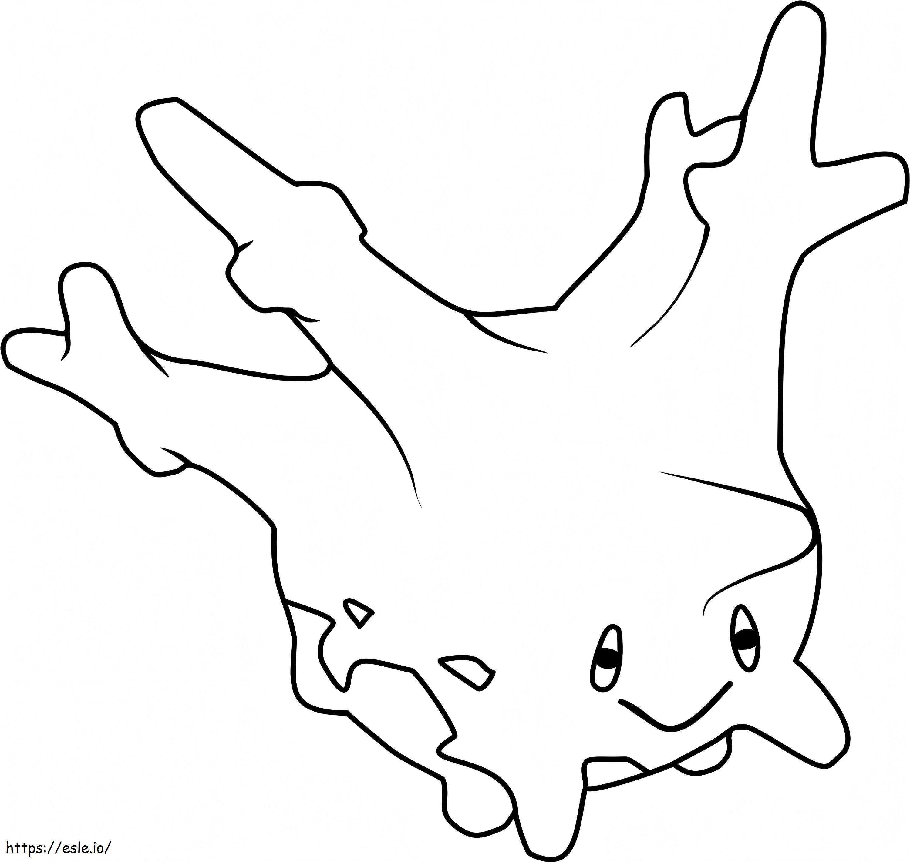 Corsola Gen 2 Pokemon coloring page
